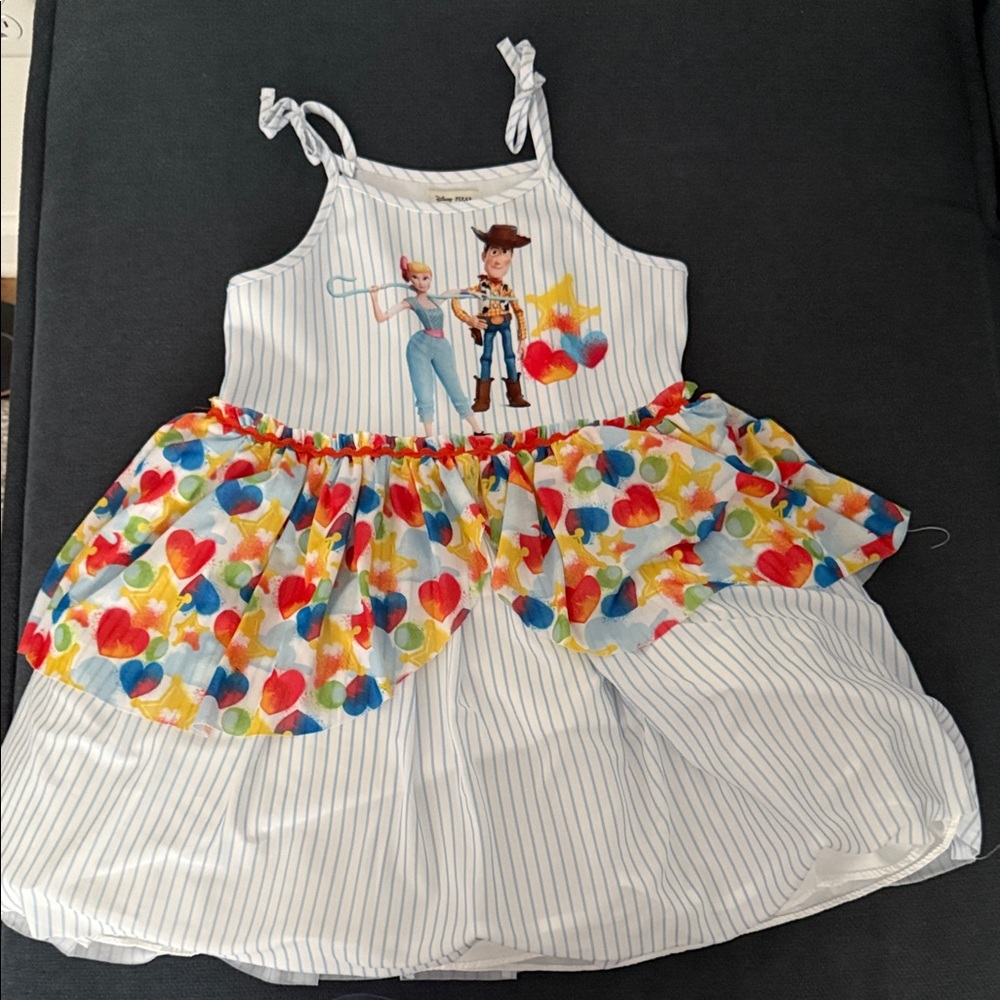 Kids Costume Dress with Toy Story Print